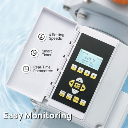 FlowSense Variable Speed Pool Pump, Above-Ground