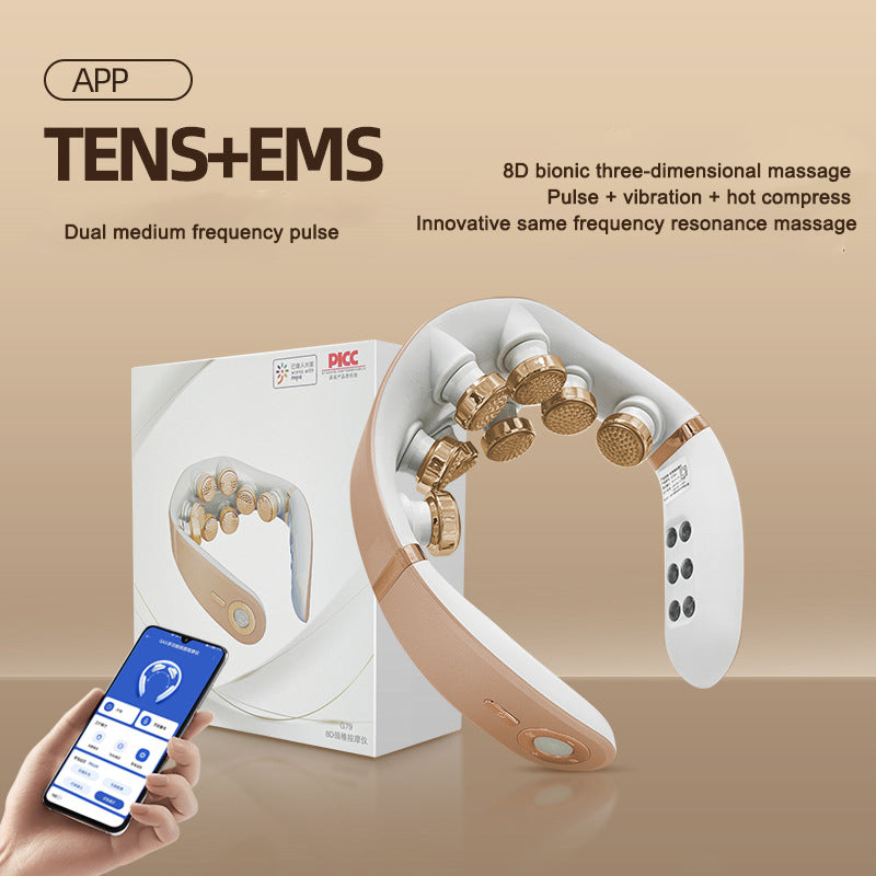 Cervical massager intelligent neck protection device neck massager, electric neck massager