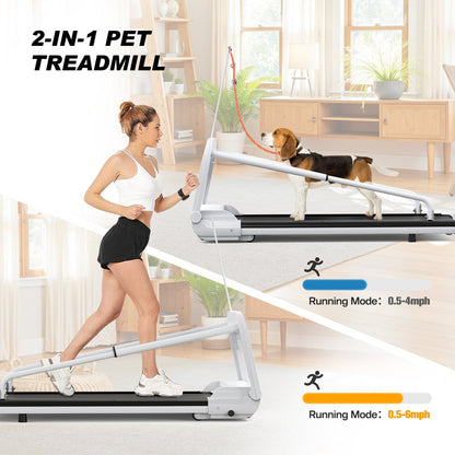 Quiet Smart Pet Treadmill with Adjustable Speed – For Small/Medium Dogs