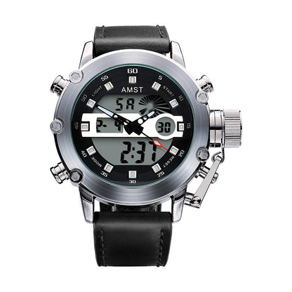 Men's Multi-functional Casual Sports Waterproof Electronic Watch