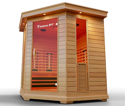 6 Person Indoor Infrared Full Spectrum Sauna | Medical 6 Plus™