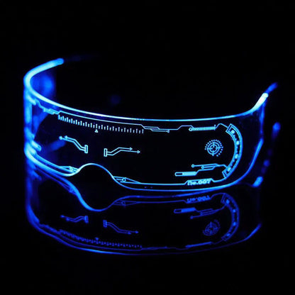 Technology Luminous Glasses For Riding Night Travel Anti-collision Luminous