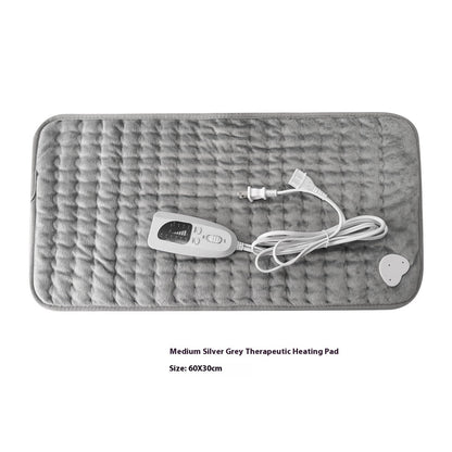 Electric Heating Pad, 60 × 30 cm, Gray