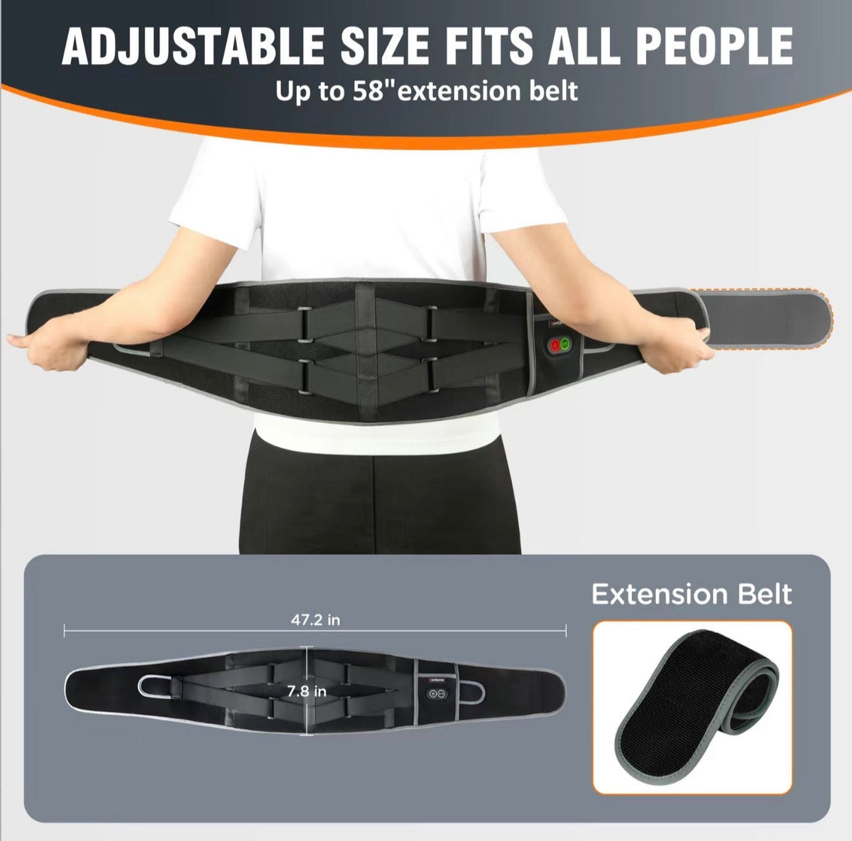 HeatFlex Back Massager