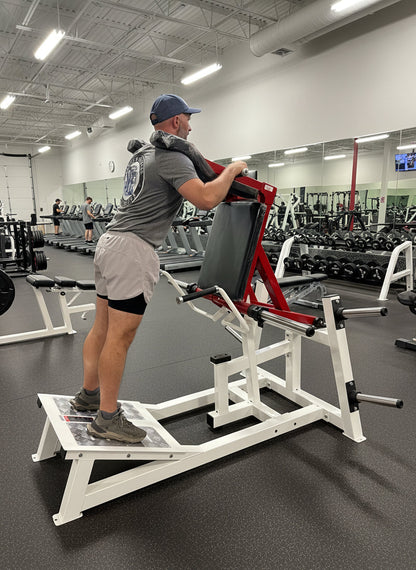 Plate Loaded Power Squat & Hack Squat (V-Squat) Machine (New)