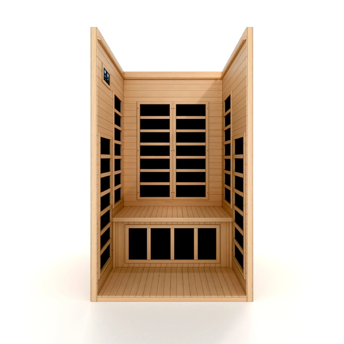 Dynamic Saunas Gracia DYN-6119-01 Elite Ultra Low EMF FAR Infrared Sauna 2 Person