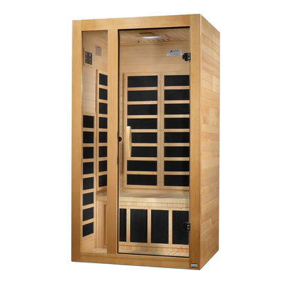 Dynamic Saunas Gracia DYN-6119-01 Elite Ultra Low EMF FAR Infrared Sauna 2 Person
