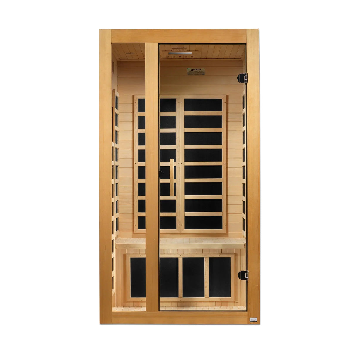 Dynamic Saunas Gracia DYN-6119-01 Elite Ultra Low EMF FAR Infrared Sauna 2 Person