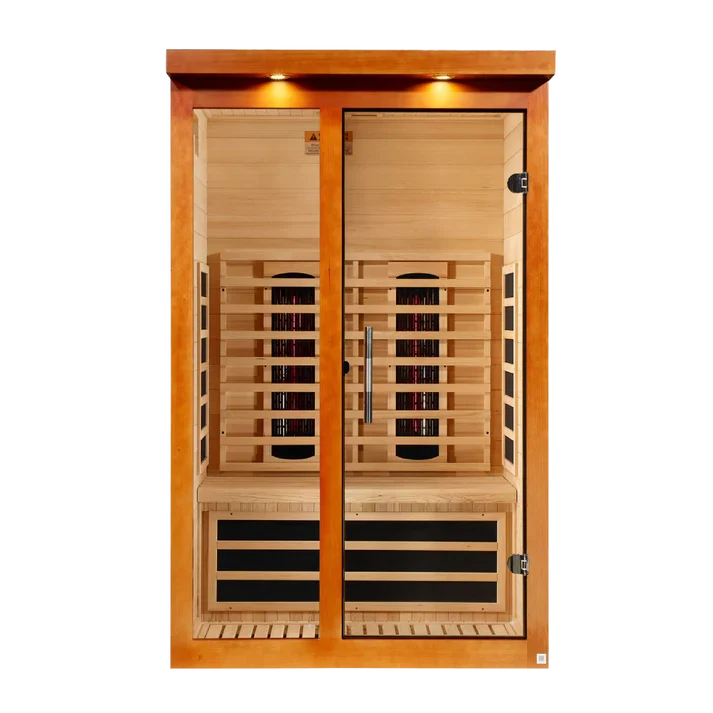 Dynamic Llumeneres DYN-6215-03 FS Full Spectrum Near Zero EMF 2 Person Sauna
