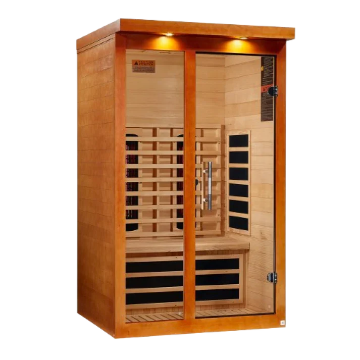 Dynamic Llumeneres DYN-6215-03 FS Full Spectrum Near Zero EMF 2 Person Sauna