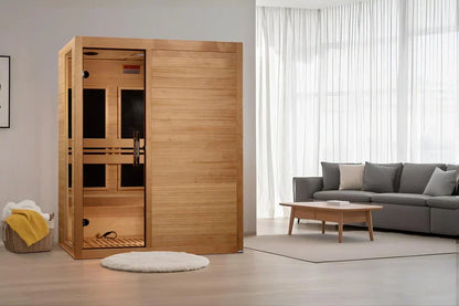 Golden Designs GDI-6880-02 Elite Catalonia 8 Person Near Zero EMF Far Infrared Sauna