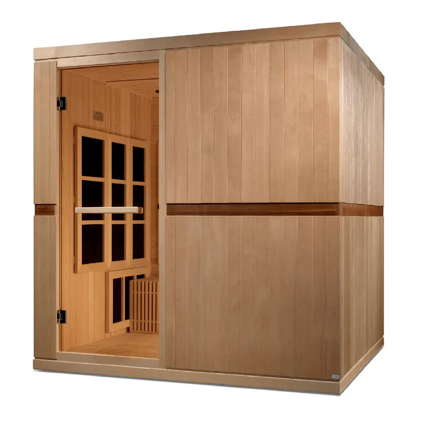 Golden Designs GDI-6880-02 Elite Catalonia 8 Person Near Zero EMF Far Infrared Sauna