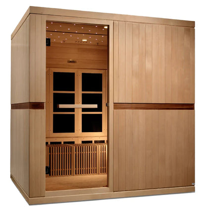 Golden Designs GDI-6880-02 Elite Catalonia 8 Person Near Zero EMF Far Infrared Sauna