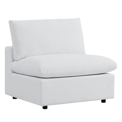 Patio Elegance Sectional Sofa - Saybrook 8-Piece Outdoor Upholstered Sofa by Modway