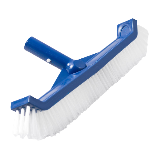 Pool Brush Head with Curved Ends – Brustec Nylon Cleaning Brush for Vinyl, Fiberglass & Above-Ground Pool Walls & Steps, Chlorine Resistant
