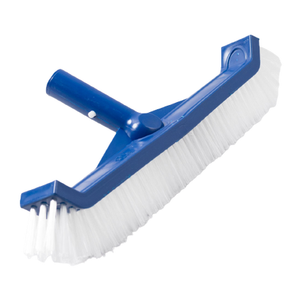 Pool Brush Head with Curved Ends – Brustec Nylon Cleaning Brush for Vinyl, Fiberglass & Above-Ground Pool Walls & Steps, Chlorine Resistant