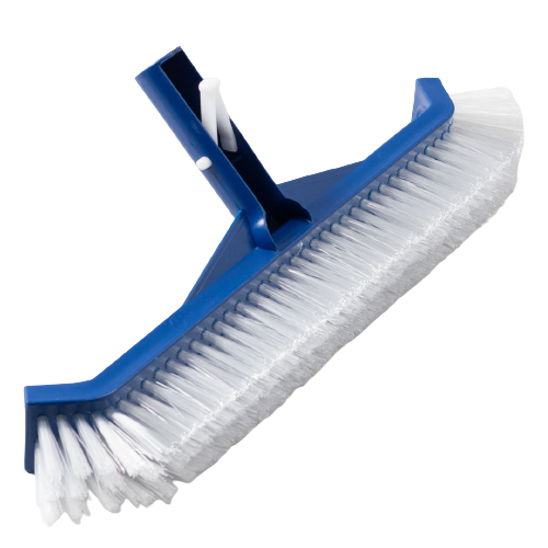Pool Brush Head with Curved Ends – Brustec Nylon Cleaning Brush for Vinyl, Fiberglass & Above-Ground Pool Walls & Steps, Chlorine Resistant