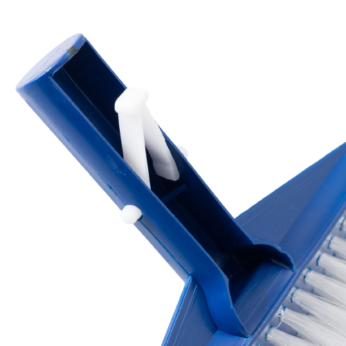 Pool Brush Head with Curved Ends – Brustec Nylon Cleaning Brush for Vinyl, Fiberglass & Above-Ground Pool Walls & Steps, Chlorine Resistant
