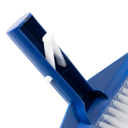 Pool Brush Head with Curved Ends – Brustec Nylon Cleaning Brush for Vinyl, Fiberglass & Above-Ground Pool Walls & Steps, Chlorine Resistant
