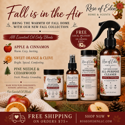 Fall Home Care Set | 4-Piece Essential Oil Collection