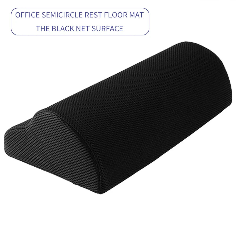 Ergonomic Feet Cushion Support Foot Rest Under Desk Feet Stool Pillow for Home Computer Work Chair Travel Footrest Massage