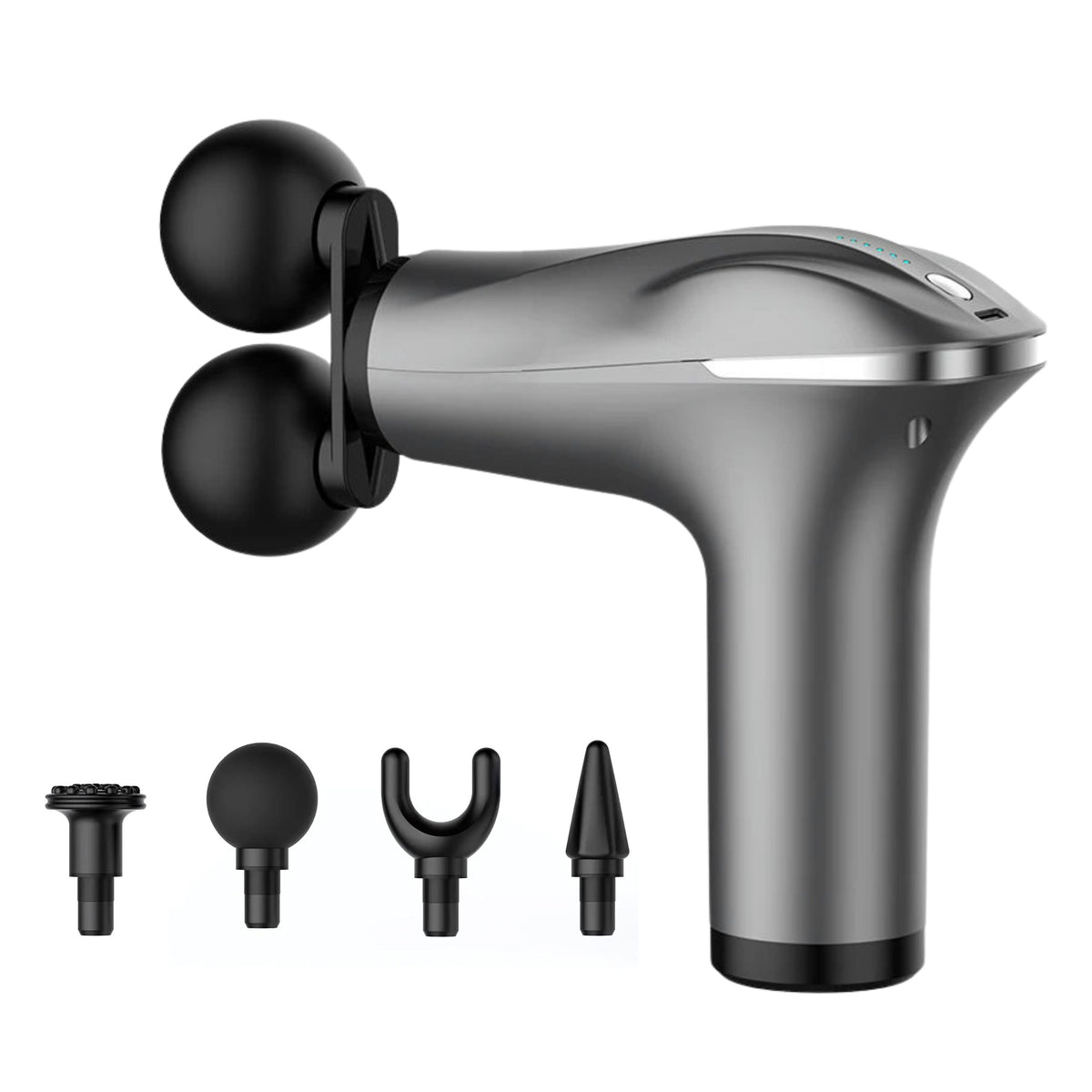 Dual Head Massage Gun Ð Handheld Deep Tissue Professional Massager