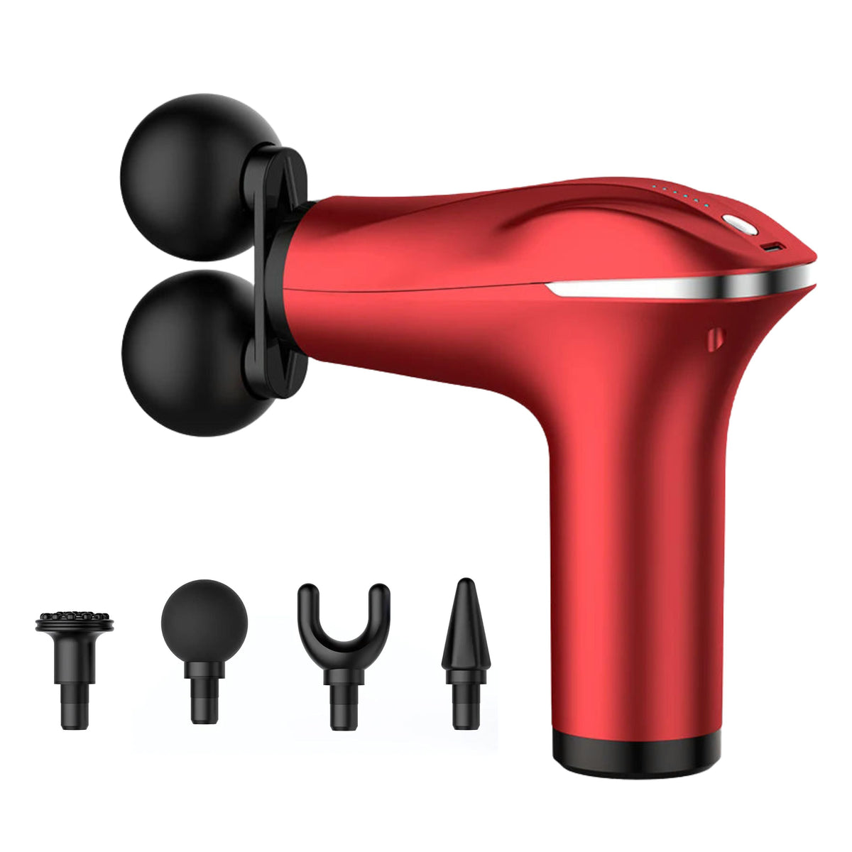 Dual Head Massage Gun Ð Handheld Deep Tissue Professional Massager