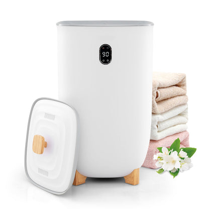 40L Towel Warmer Luxury Hot Towel Bucket with 2 Heating Temperatures-White