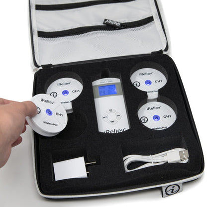 Hard Protective Carry Case for Wireless TENS EMS