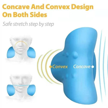 Cervical Spine Stretch Neck shoulder Relaxer Cervical Muscle Relaxation Traction Device shoulder Massage Pillow spine Correction