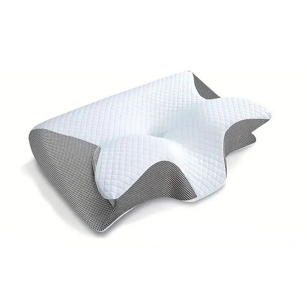 Comfortable Memory Foam Sleep Pillow Butterfly Sleep Memory Neck Pillow Cervical Orthopedic Neck Massage Slow Rebound Bed Pillow