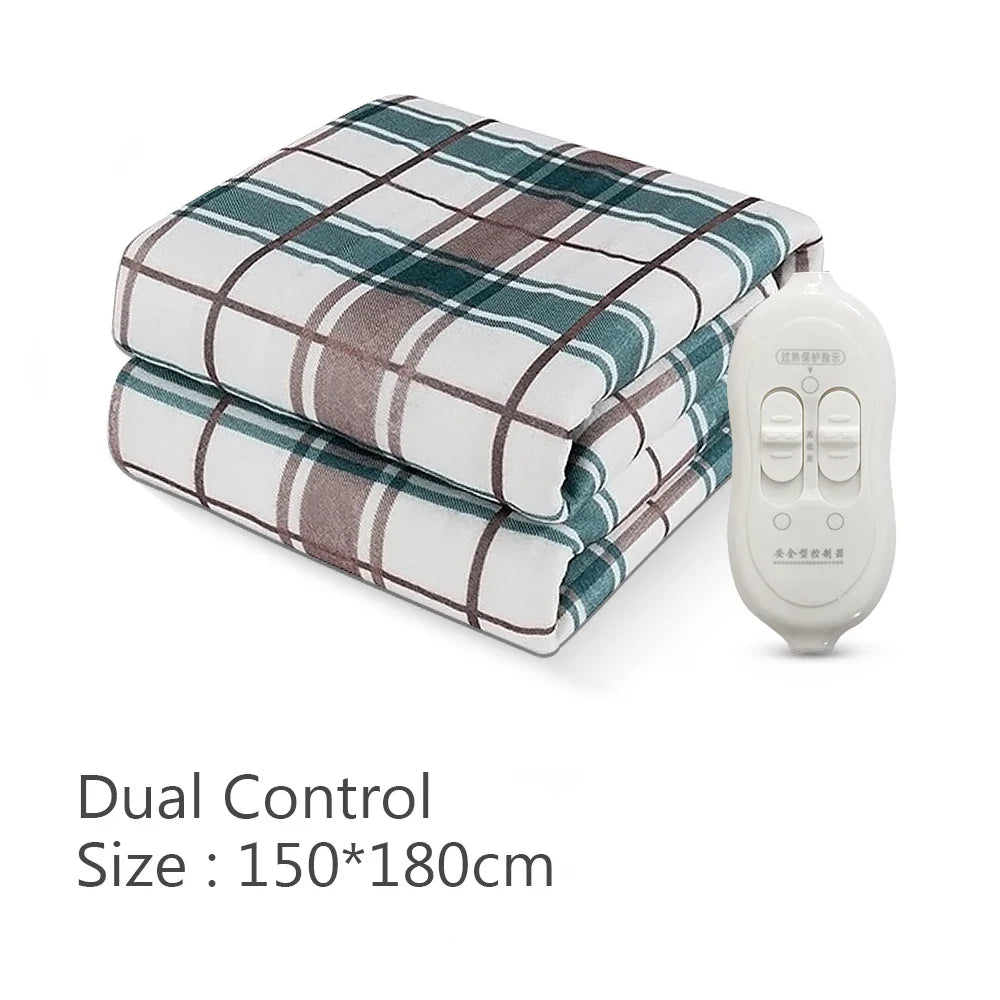110V 220V Electric Blanket Thicker Heaters Home Bed Sheet Thermal Mat Heating Mattress Winter Thermostat Double Body Warmer Pads