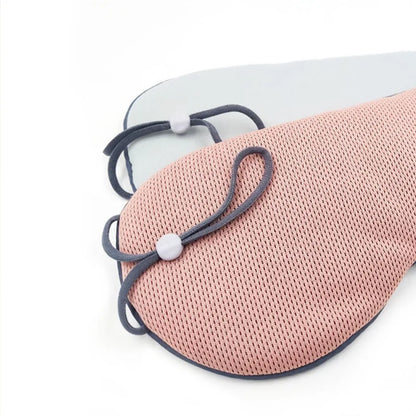 Korean Style Ice Silk Dual-Use Travel Eye Mask