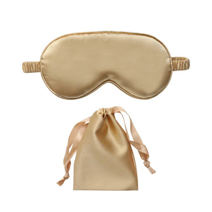Silk Cotton Padded Eye Mask | Full Cover Light Block