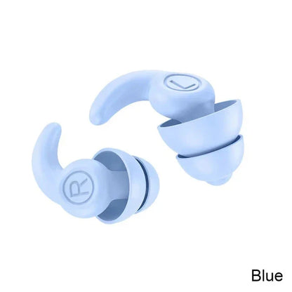 🔇 Anti-Noise Silicone Earplugs