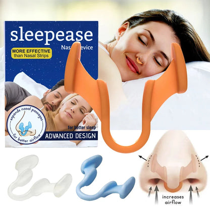😴 Silicone Anti-Snoring Nose Clip