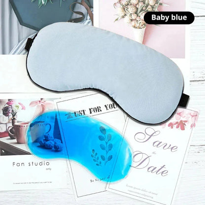 Light Blocking Sleep Mask with Gel Cold Ice Pack