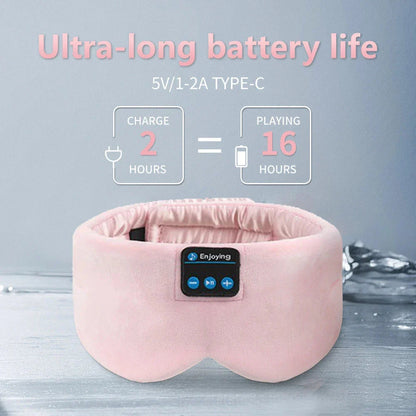 Bluetooth Sleep Mask with Wireless Headphones