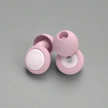 🛏️ Silicone Sleep Ear Plugs – Waterproof, Noise Reduction