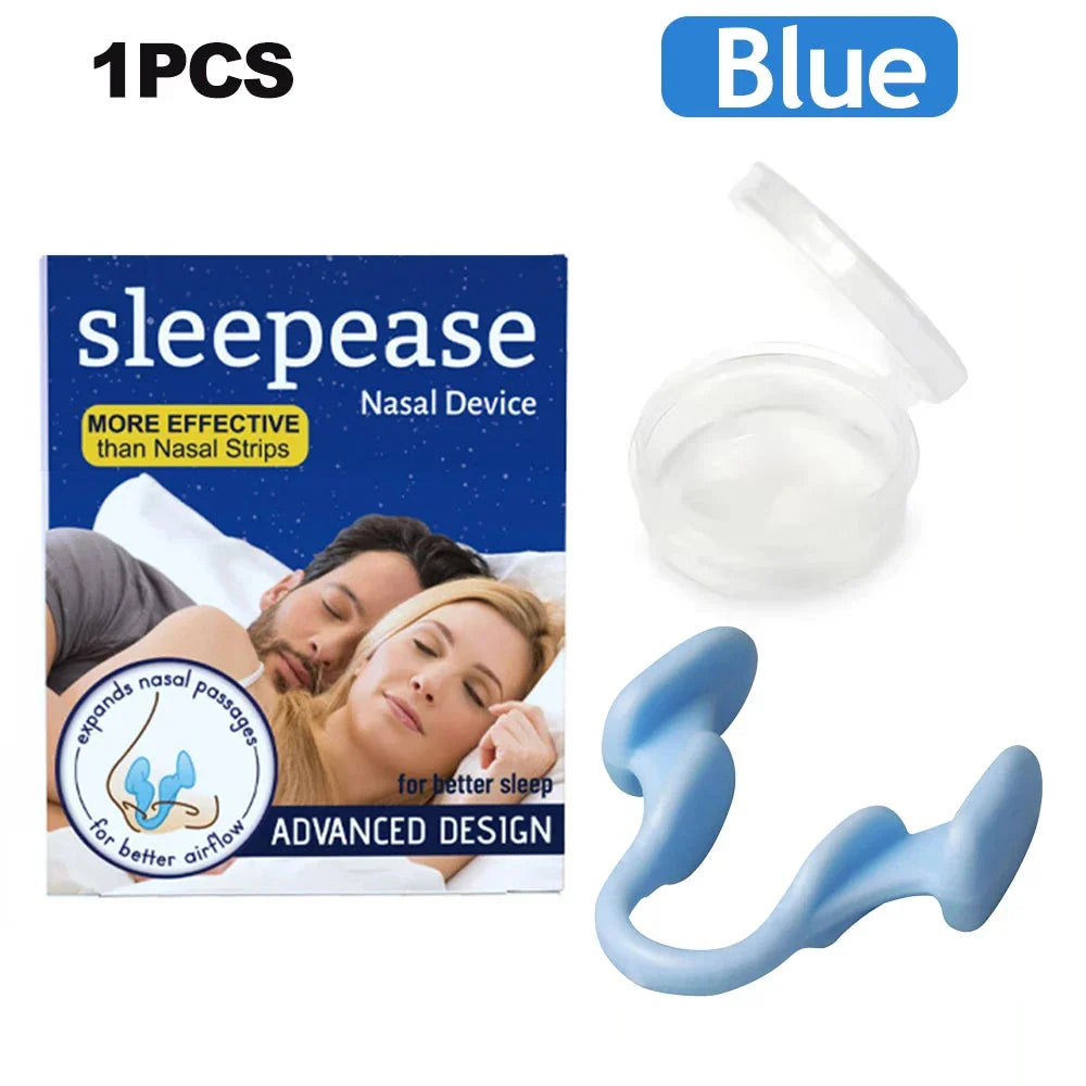 😴 Silicone Anti-Snoring Nose Clip