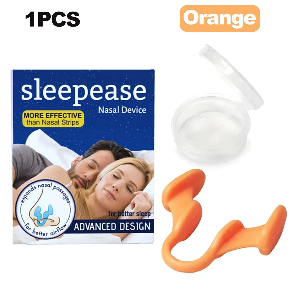 😴 Silicone Anti-Snoring Nose Clip