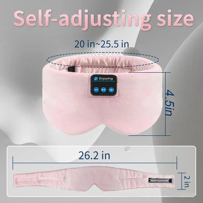 Bluetooth Sleep Mask with Wireless Headphones