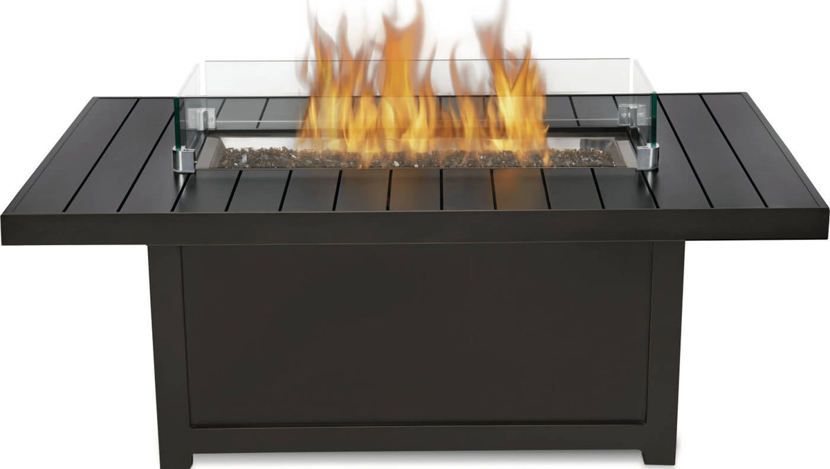 Patio Elegance Fire Table – St. Tropez Rectangle Patioflame Table