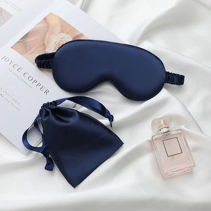 Silk Cotton Padded Eye Mask | Full Cover Light Block