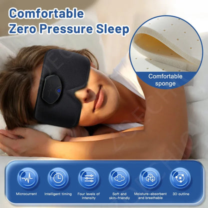 Smart EMS Head Massager Sleep Mask Migraine Relief