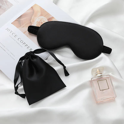 Silk Cotton Padded Eye Mask | Full Cover Light Block