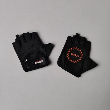 Women's Anti-Slip Wear-Resistant Fitness Half Finger Gloves for Yoga Spinning Bike Sports Cycling - Sweat Absorbent Cocoon-Free