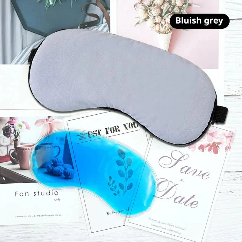 Light Blocking Sleep Mask with Gel Cold Ice Pack