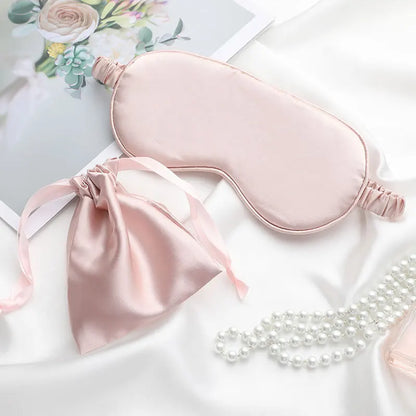 Silk Cotton Padded Eye Mask | Full Cover Light Block