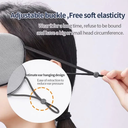 Silk Cotton Padded Eye Mask | Full Cover Light Block